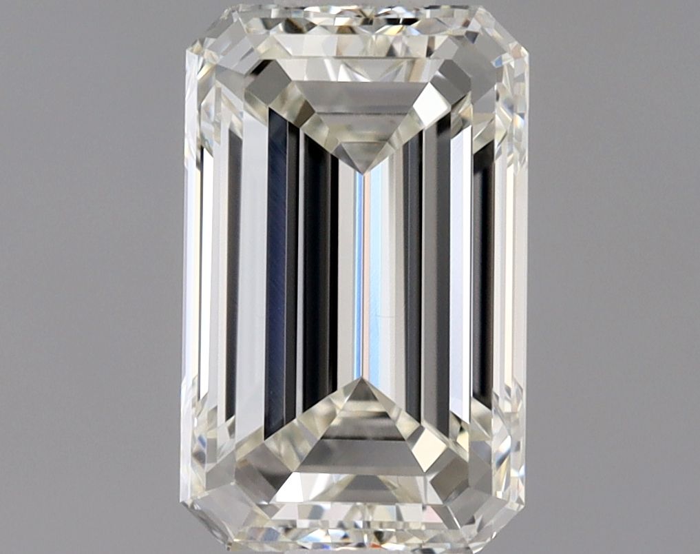 Diamante Naturale Taglio Smeraldo 1.01ct VG/VG J VS1 - GIA - 7.25x4.58x3.1mm
