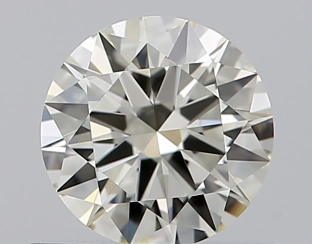 Diamante Naturale Taglio Brillante 0.5ct 3EX J VVS1 - IGI - 5.23x5.25x3.05mm