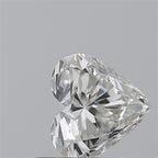 Diamante Naturale Taglio Cuore 1.01ct EX/EX G VS2 - IGI - 6.23x6.59x4.23mm