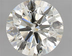 Diamante Naturale Taglio Brillante 1.5ct 3EX J VS2 - IGI - 7.28x7.32x4.53mm