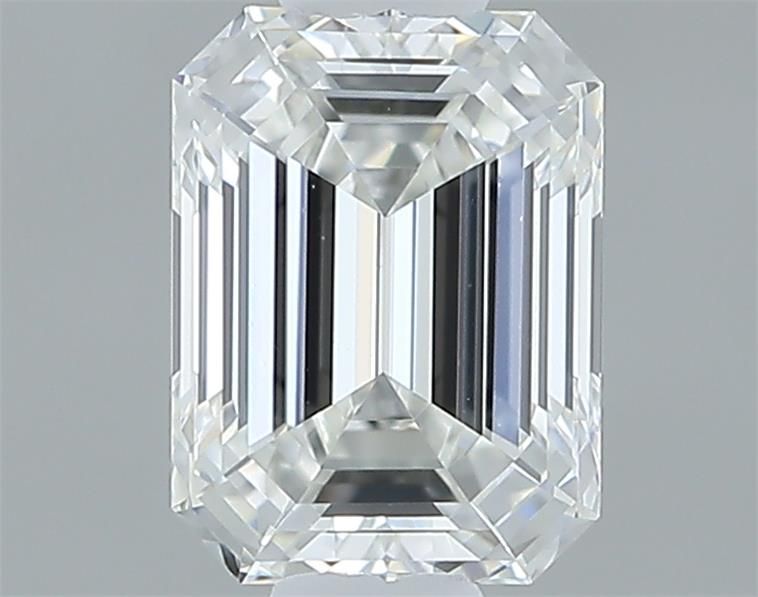 Diamante Naturale Taglio Smeraldo 0.56ct EX/EX H VVS1 - GIA - 5.46x4.07x2.7mm