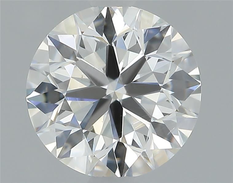 Diamante Naturale Taglio Brillante 0.61ct 3EX F VS2 - IGI - 5.35x5.38x3.39mm