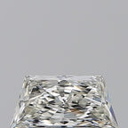 Diamante Naturale Taglio Trapezio 0.5ct VG/EX J IF - GIA - 7.23x3.62x2.45mm