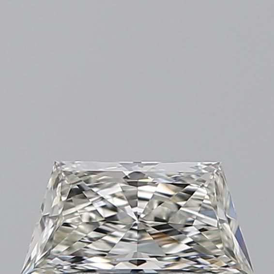 Diamante Naturale Taglio Trapezio 0.5ct VG/EX J IF - GIA - 7.23x3.62x2.45mm