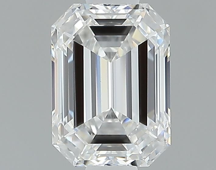 Diamante Naturale Taglio Smeraldo 0.61ct VG/EX E VS2 - GIA - 5.59x4.06x2.8mm
