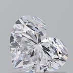 Diamante Naturale Taglio Cuore 0.8ct VG/EX D VVS1 - GIA - 5.42x6.44x3.82mm