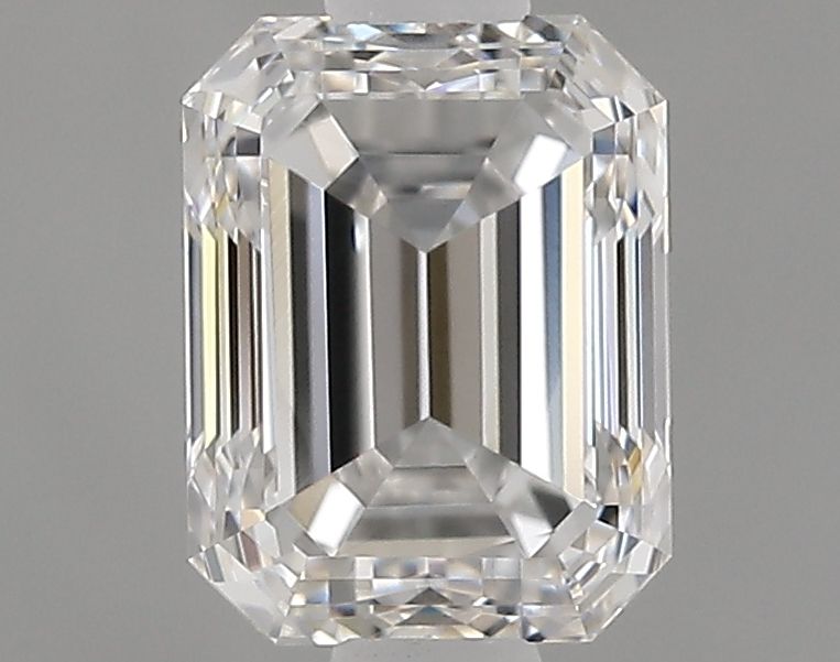 Diamante Naturale Taglio Smeraldo 0.96ct VG/VG F VVS2 - GIA - 6.09x4.68x3.37mm