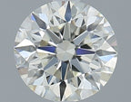 Diamante Naturale Taglio Brillante 1ct 3EX I VVS2 - IGI - 6.33x6.38x4.0mm