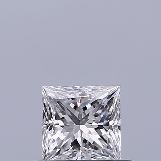 Diamante Naturale Taglio Princess 0.36ct VG/EX D VVS1 - GIA - 3.93x3.9x2.84mm