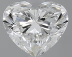 Diamante Naturale Taglio Cuore 1.7ct EX/EX G VVS2 - GIA - 6.97x8.14x4.92mm