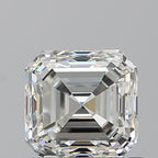 Diamante Naturale Taglio Asscher 0.9ct VG/EX I VVS1 - GIA - 5.22x5.05x3.58mm