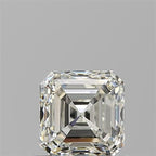 Diamante Naturale Taglio Asscher 0.9ct VG/EX J VVS2 - GIA - 5.14x5.04x3.58mm