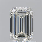 Diamante Naturale Taglio Smeraldo 0.96ct EX/EX J IF - GIA - 7.12x4.63x3.0mm