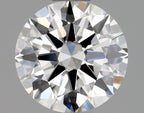 Diamante Naturale Taglio Brillante 0.66ct 3EX G VVS2 - GIA - 5.66x5.63x3.38mm