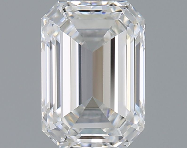 Diamante Naturale Taglio Smeraldo 0.8ct VG/VG F VVS1 - GIA - 6.31x4.48x2.88mm