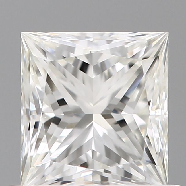 Diamante Naturale Taglio Princess 0.61ct VG/EX H VVS1 - GIA - 4.86x4.48x3.37mm