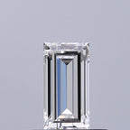 Diamante Naturale Taglio Baguette 0.4ct EX/EX D VVS1 - GIA - 5.97x3.07x2.1mm