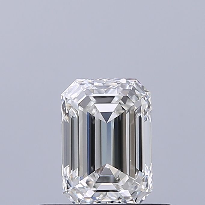 Diamante Naturale Taglio Smeraldo 0.5ct VG/EX G VVS2 - GIA - 5.44x3.8x2.51mm