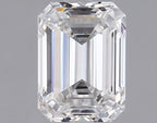 Diamante Naturale Taglio Smeraldo 0.9ct VG/EX F IF - GIA - 6.25x4.56x3.09mm