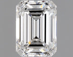 Diamante Naturale Taglio Smeraldo 0.6ct EX/EX E VVS2 - GIA - 5.58x3.99x2.71mm