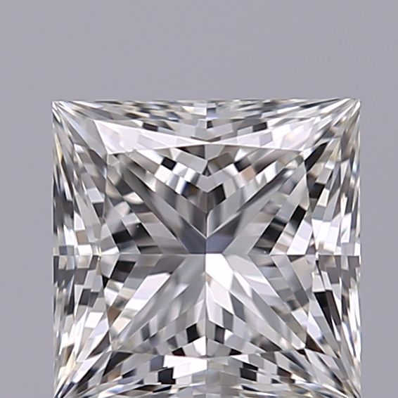 Diamante Naturale Taglio Princess 0.8ct VG/EX I VVS2 - GIA - 4.95x4.94x3.7mm