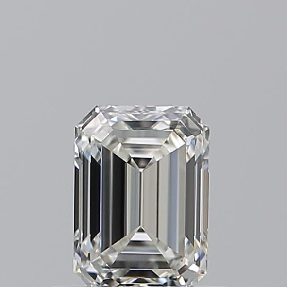 Diamante Naturale Taglio Smeraldo 0.5ct EX/EX F VVS1 - IGI - 5.23x3.76x2.62mm