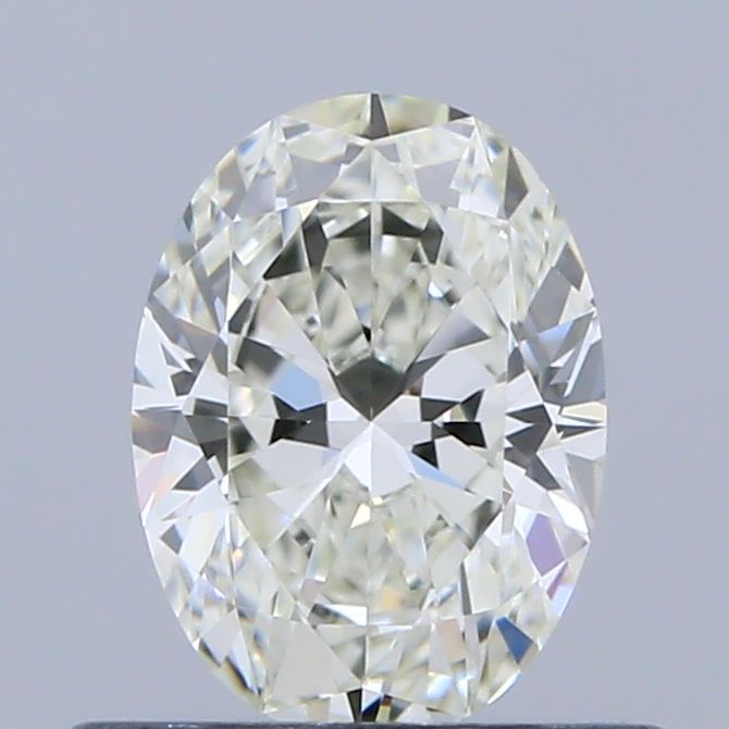 Diamante Naturale Taglio Ovale 0.5ct VG/EX J VVS1 - GIA - 6.06x4.46x2.8mm