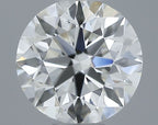 Diamante Taglio Brillante 0.9ct EX/VG/EX G VVS2 - IGI - 6.13x6.16x3.86mm