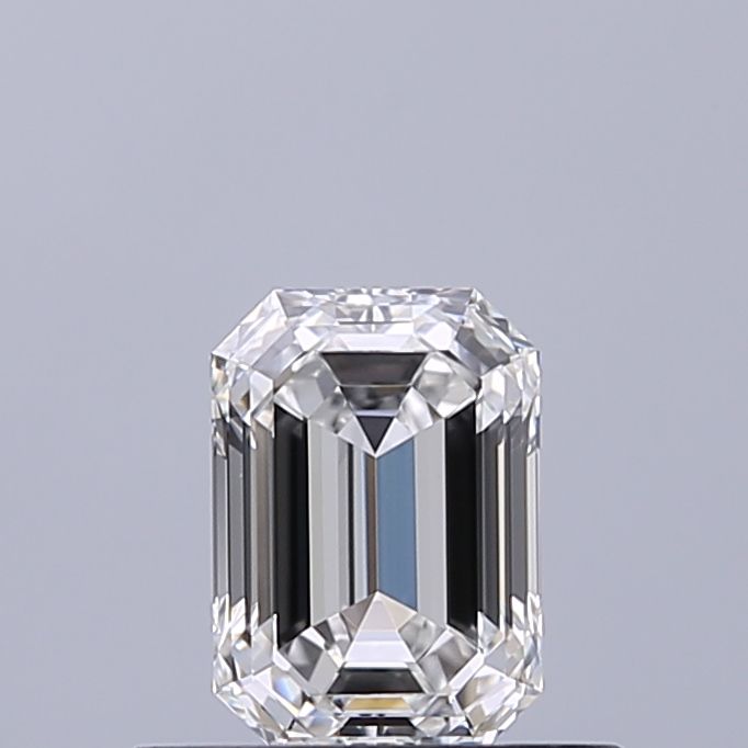 Diamante Naturale Taglio Smeraldo 0.51ct VG/VG F VVS1 - GIA - 5.4x3.79x2.56mm
