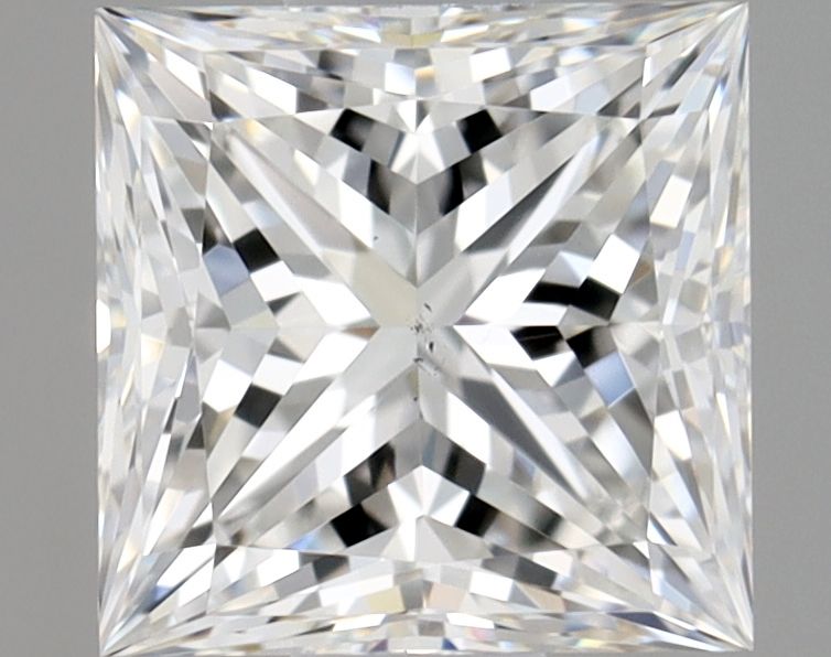 Diamante Naturale Taglio Princess 1.01ct EX/EX F VS2 - GIA - 5.47x5.43x3.97mm