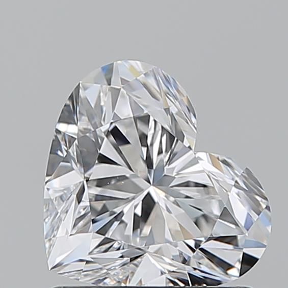 Diamante Naturale Taglio Cuore 1.05ct EX/VG D VS1 - GIA - 6.17x7.16x4.1mm