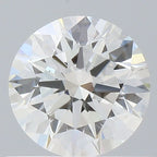 Diamante Naturale Taglio Brillante 0.7ct EX/VG/EX H VS1 - GIA - 5.69x5.74x3.5mm