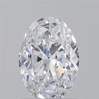 Diamante Naturale Taglio Ovale 0.92ct EX/EX D VVS1 - GIA - 7.67x5.45x3.19mm