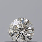 Diamante Naturale Taglio Brillante 0.22ct 3EX H VVS1 - GIA - 3.86x3.88x2.42mm