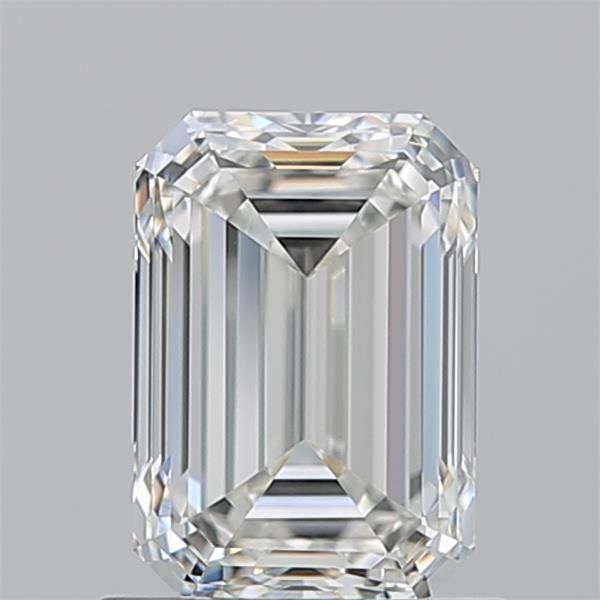 Diamante Naturale Taglio Smeraldo 1.21ct EX/EX G VVS1 - GIA - 7.08x4.91x3.42mm