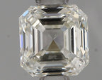 Diamante Naturale Taglio Asscher 0.72ct VG/VG I VS2 - IGI - 4.82x4.66x3.23mm