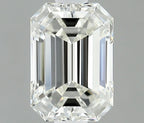 Diamante Naturale Taglio Smeraldo 1ct EX/EX H VVS2 - IGI - 6.85x4.78x3.32mm