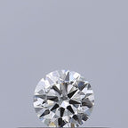 Diamante Naturale Taglio Brillante 0.19ct 3EX E IF - IGI - 3.7x3.72x2.22mm