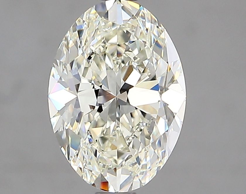 Diamante Naturale Taglio Ovale 1.7ct EX/EX J VS2 - GIA - 9.3x6.65x4.26mm