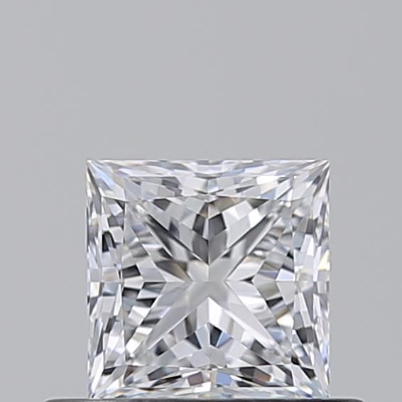 Diamante Naturale Taglio Princess 0.56ct EX/EX D VVS2 - GIA - 4.44x4.43x3.22mm