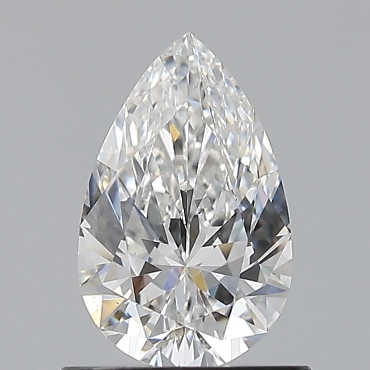 Diamante Naturale Taglio Goccia 0.72ct VG/EX F VS2 - GIA - 7.96x5.04x3.04mm