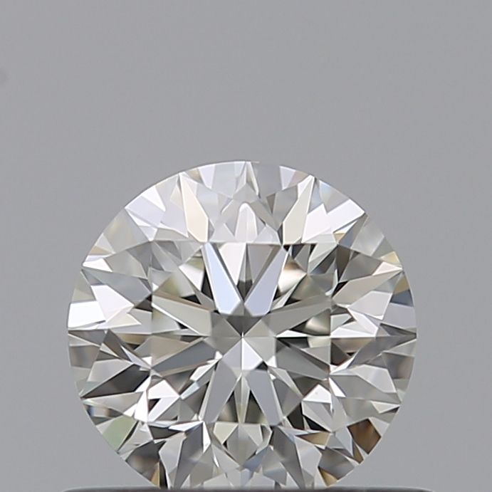 Diamante Naturale Taglio Brillante 0.5ct VG/VG/EX J VVS1 - GIA - 4.96x5.0x3.21mm