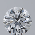 Diamante Naturale Taglio Brillante 0.5ct EX/EX/VG E VS1 - GIA - 5.07x5.04x3.15mm