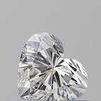 Diamante Naturale Taglio Cuore 0.5ct VG/EX G VVS2 - GIA - 4.98x5.58x3.27mm