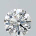 Diamante Naturale Taglio Brillante 0.5ct 3EX E VVS1 - IGI - 5.1x5.12x3.14mm