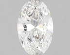 Diamante Naturale Taglio Ovale 0.5ct G/VG E VS2 - GIA - 6.79x4.4x2.68mm