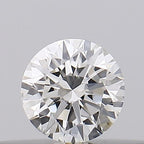 Diamante Naturale Taglio Brillante 0.16ct 3EX I VVS1 - GIA - 3.5x3.52x2.13mm