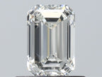 Diamante Naturale Taglio Smeraldo 0.6ct VG/EX H VVS1 - IGI - 5.85x3.81x2.65mm