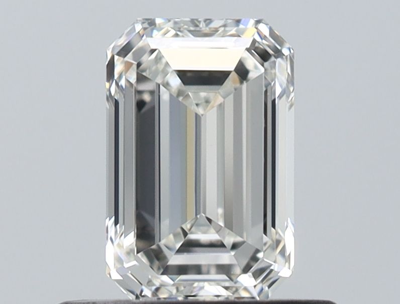 Diamante Naturale Taglio Smeraldo 0.6ct VG/EX H VVS1 - IGI - 5.85x3.81x2.65mm