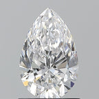 Diamante Naturale Taglio Goccia 1ct VG/VG D VS2 - GIA - 8.66x5.53x3.46mm
